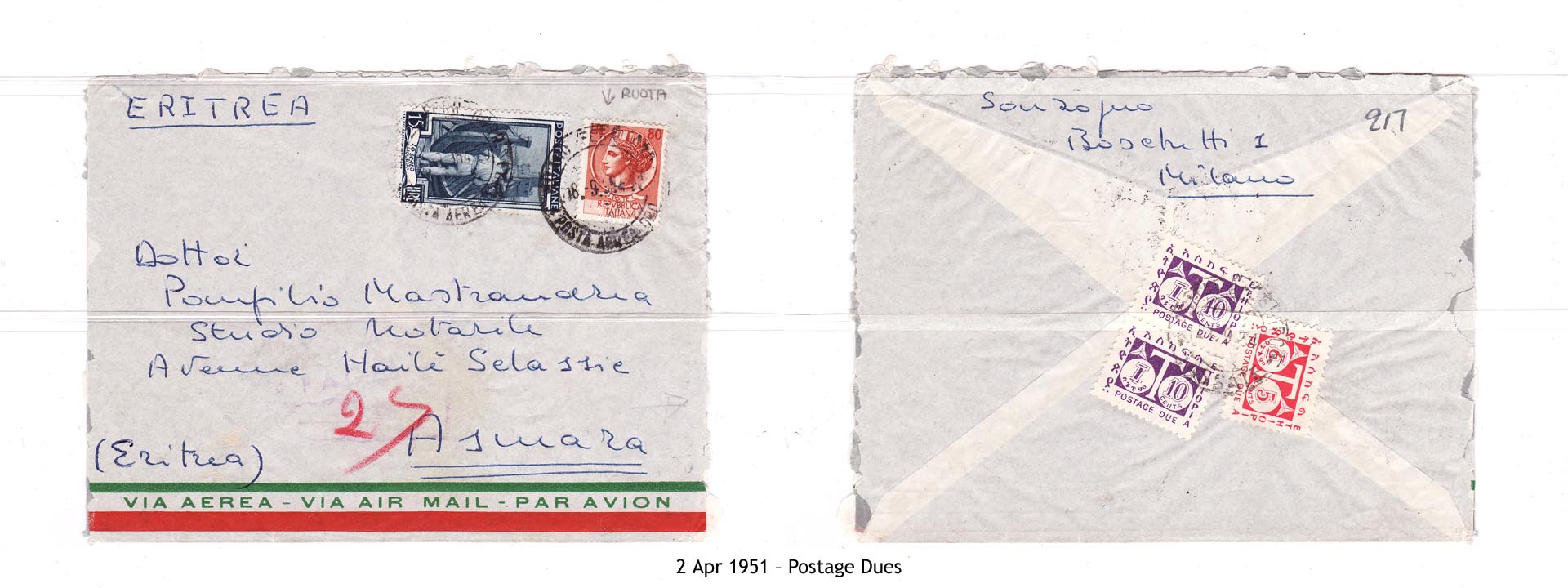 19510402 – Postage Dues