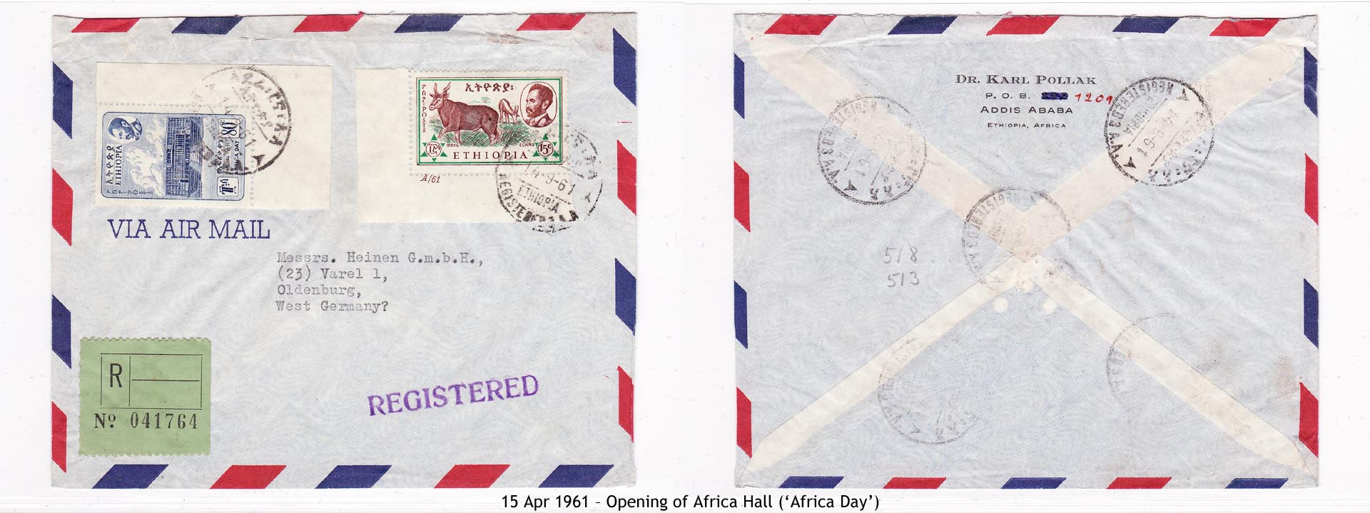 19610415 – Opening of Africa Hall (‘Africa Day’)