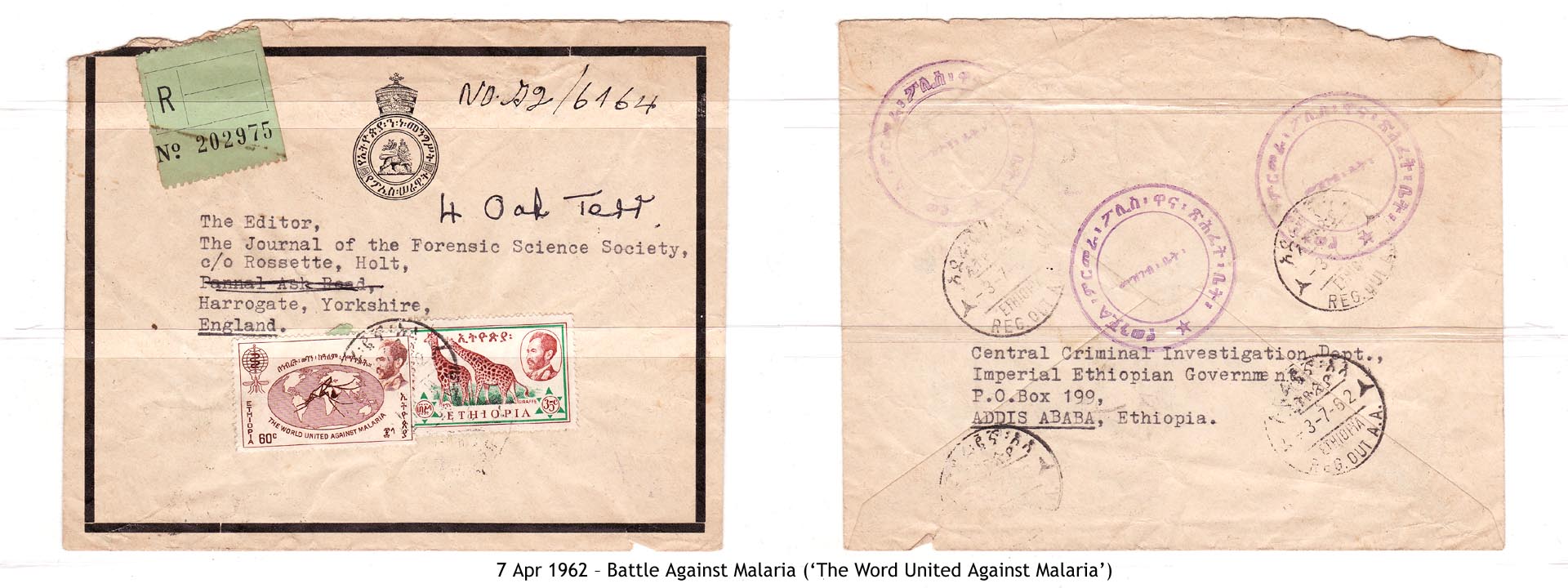 19620407 – Battle Against Malaria (‘The Word United Against Malaria’)
