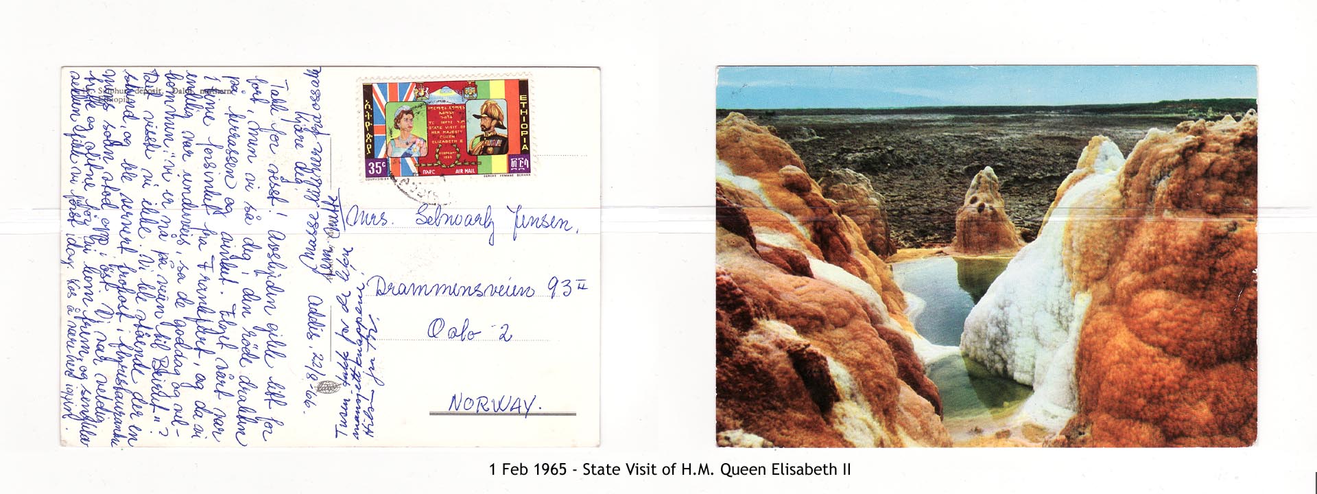 19650201 – State Visit of H.M. Queen Elisabeth II