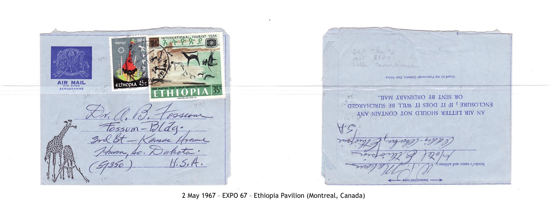19670502 – EXPO 67 – Ethiopia Pavilion (Montreal, Canada)