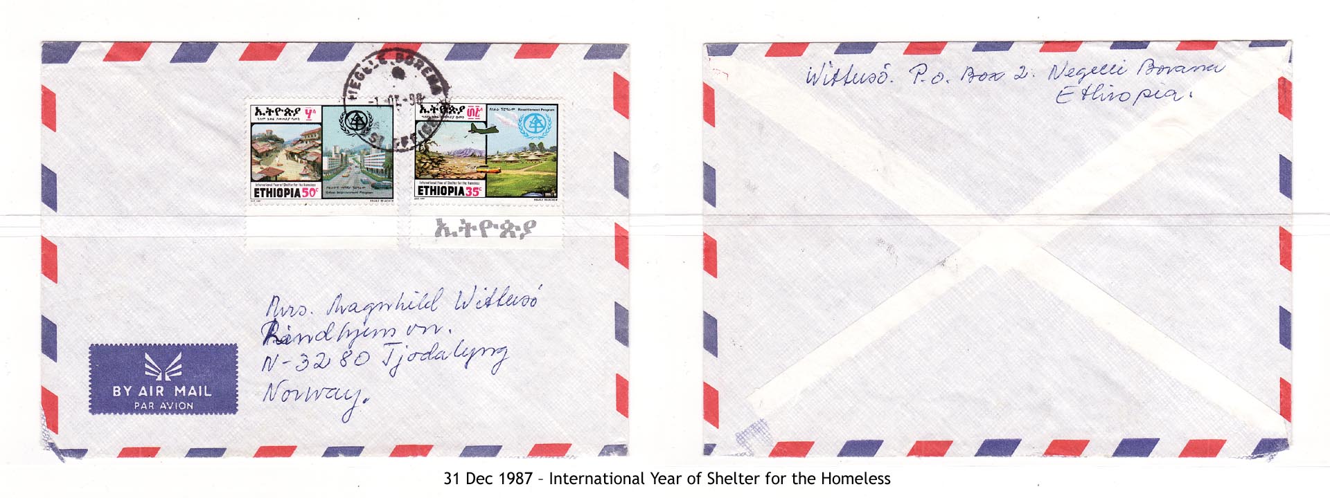 19871231 – International Year of Shelter for the Homeless