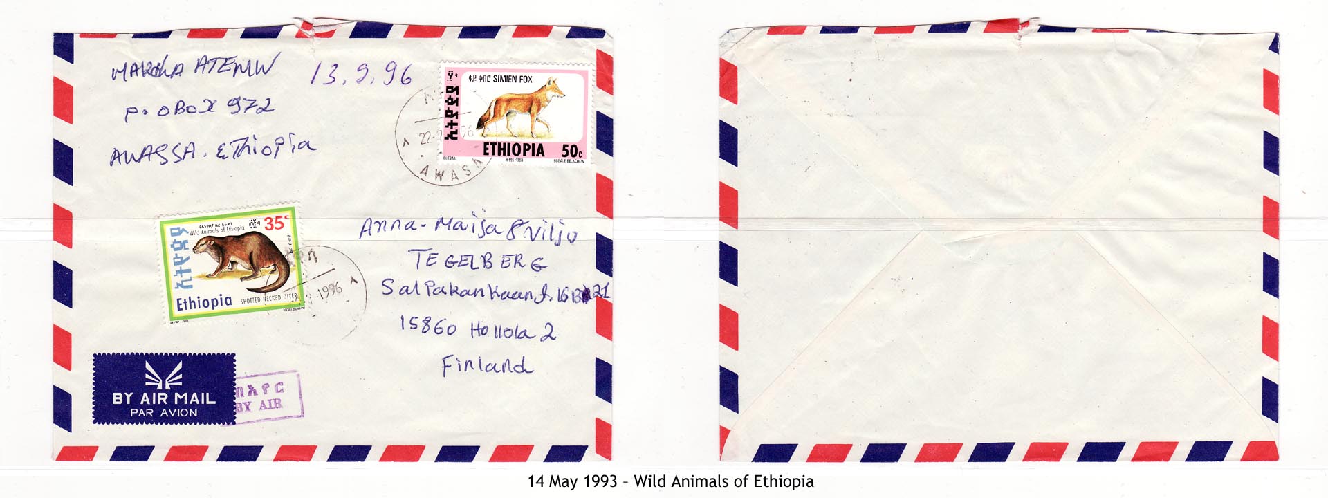 19930514 – Wild Animals of Ethiopia