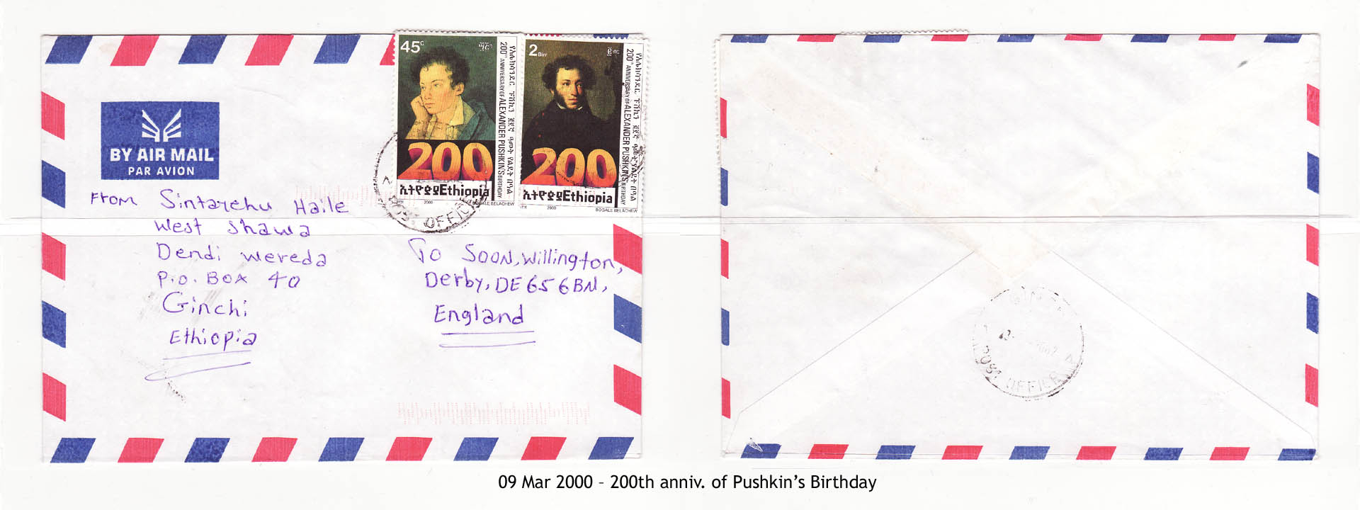 20000309 – 200th anniv. of Pushkin’s Birthday