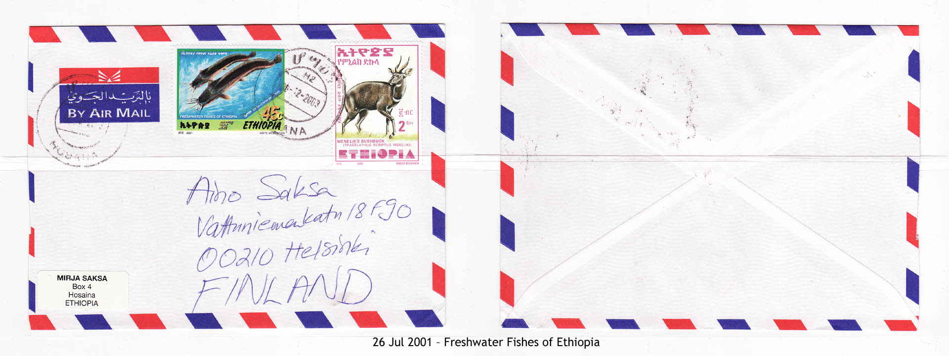 20010726 – Freshwater Fishes of Ethiopia