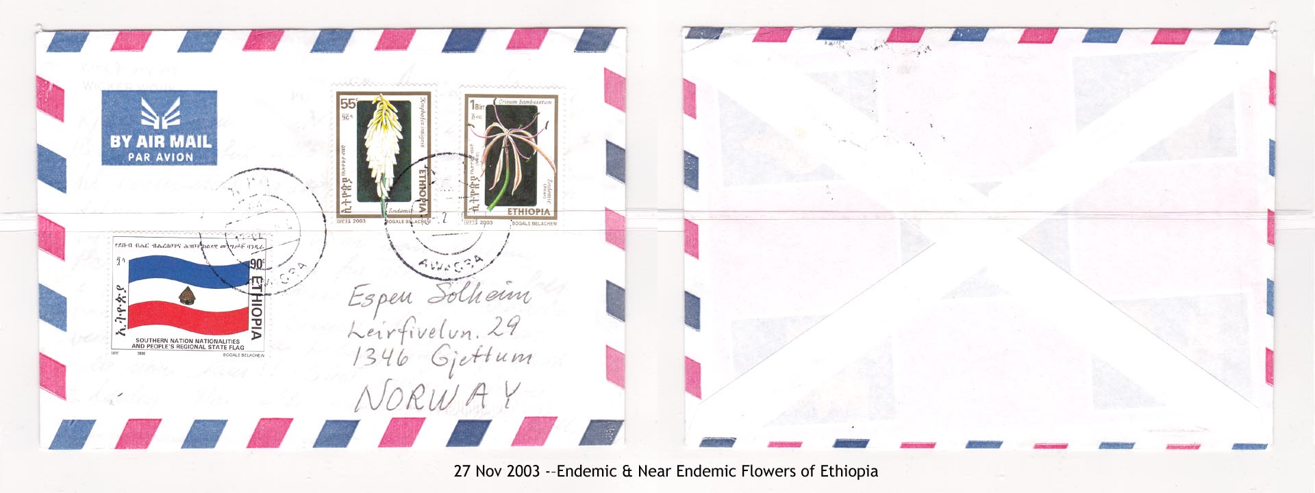 20031127 - Endemic & Near Endemic Flowers of Ethiopia