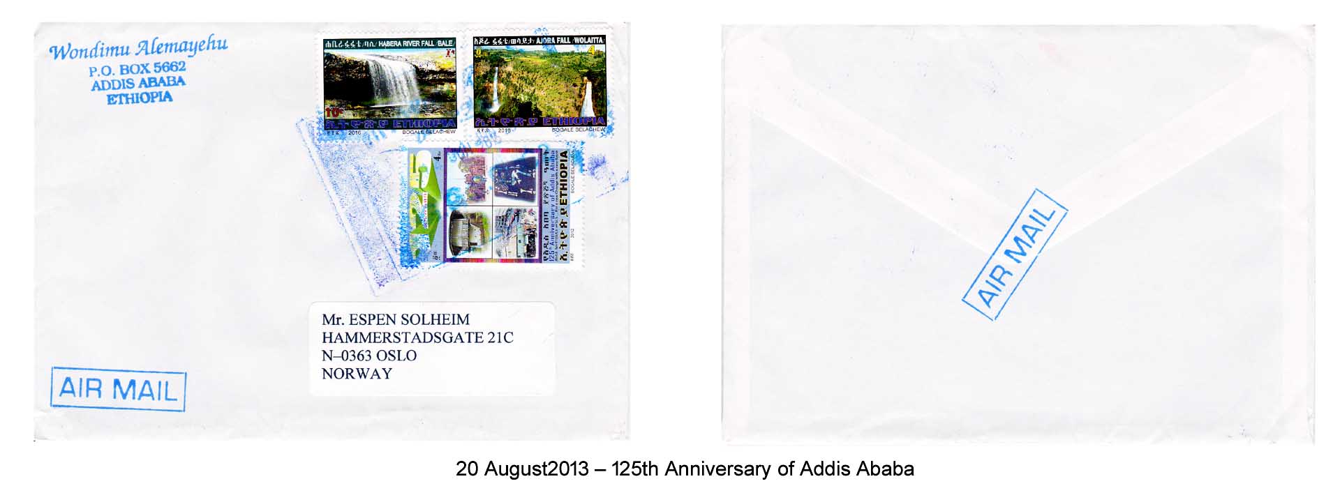 20130820 – 125 Anniversary of Addis Ababa