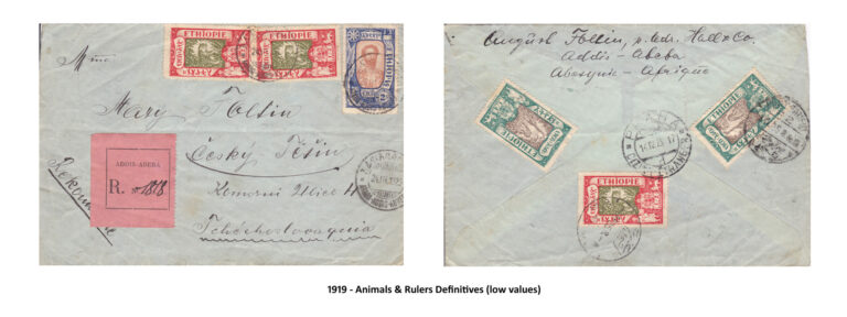 1919 - Animals & Rulers definitives 2